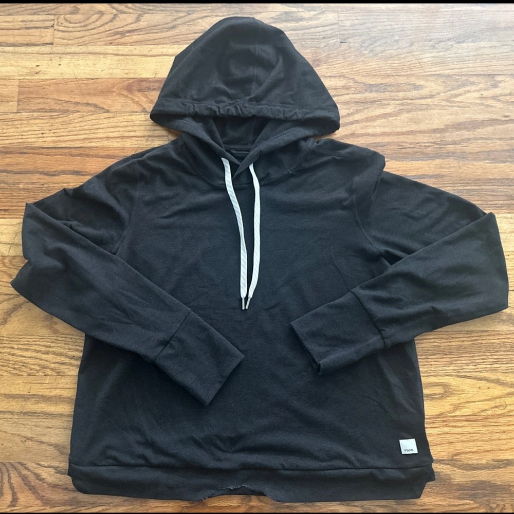 Vuori Black Hoodie for Men - Picture 1 of 4
